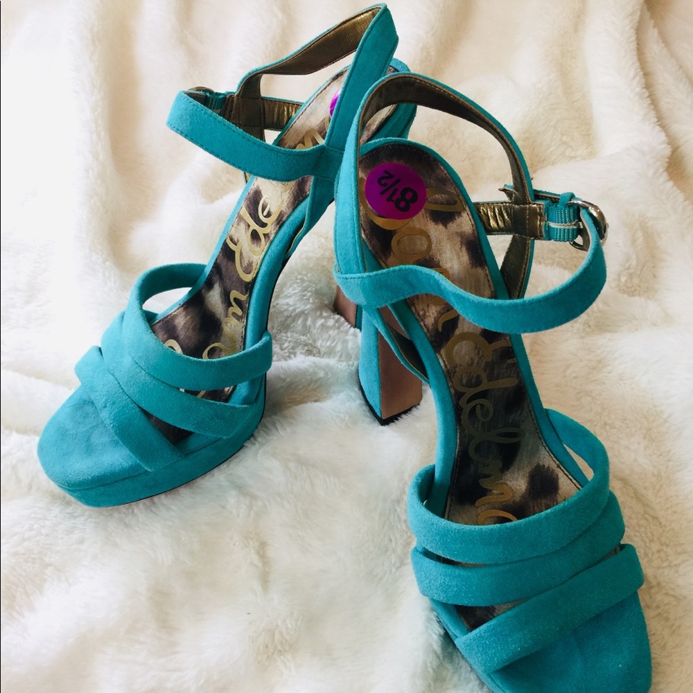 Sam Edelman Torquize Suede High Heel Sandals